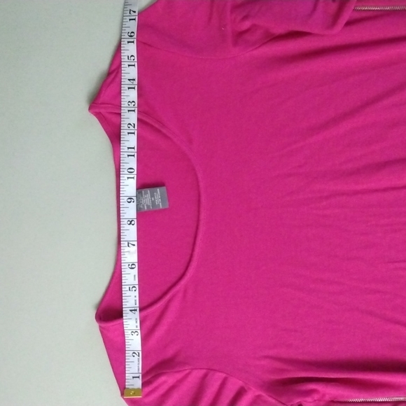 Kate & Mallory Pink Tunic Medium Size - Picture 6 of 10